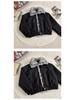 Men's Winter Mountain Eagle Faux Fur Collar Cotton Jacket - Warm, Thick, Loose-Fit Outerwear