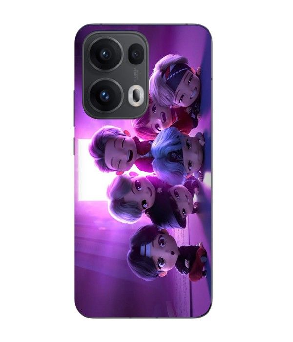 Coque Maniacase Pour Oppo Reno 13 Pro 5G bts groupe animation kpop
