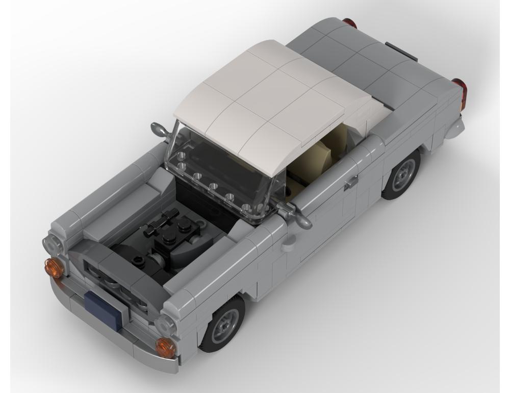 Baustein Spielzeug Modell MOC Auto 403 Cabrio 8 Breit MOD 412 Teile Für Jungen Erwachsene Kinder Display Weihnachtsgeschenk