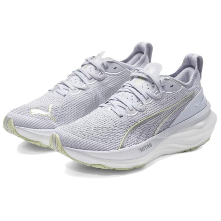 Puma Foreverrun Nitro II Comfortable Versatile Durable Breathable Running Shoes Women sneaker Light-Gray 310471-22