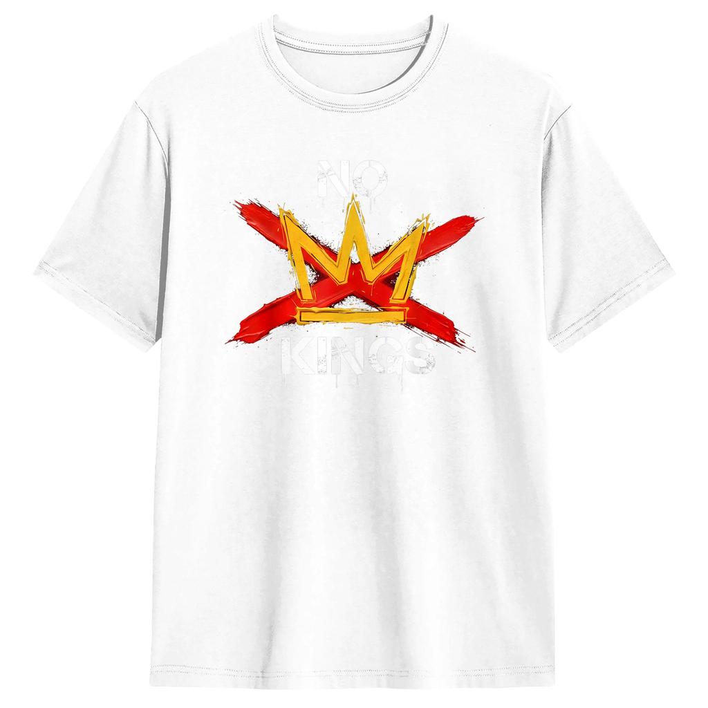 No King Retro Vintage T Shirt Summer 100 Cotton TShirts For Unisex Harajuku Print Tee Shirt Short Sleeve Awesome Top Tees