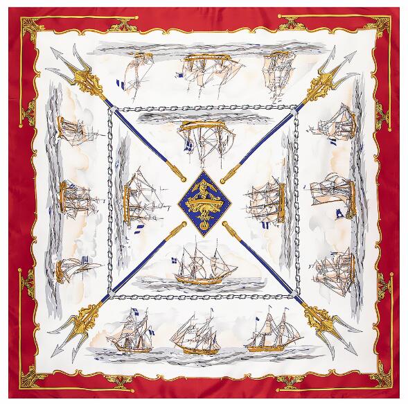 

Новый женский большой платок с принтом лодок, квадратный 130 см, пашмина, твилл, шелковистый на ощупь, женский платок, роскошные шарфы, модный хиджаб, шаль, обертывание 130X130CM