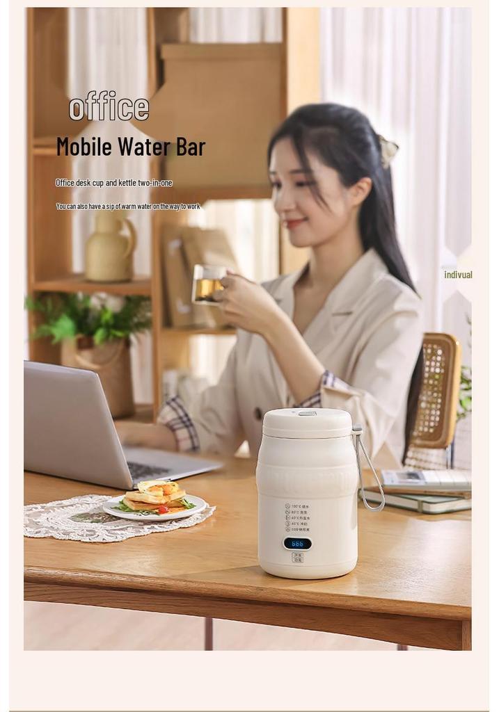 Multifunctional Portable Electric Heating Cup - 316 Mini Thermos & Milk Warmer