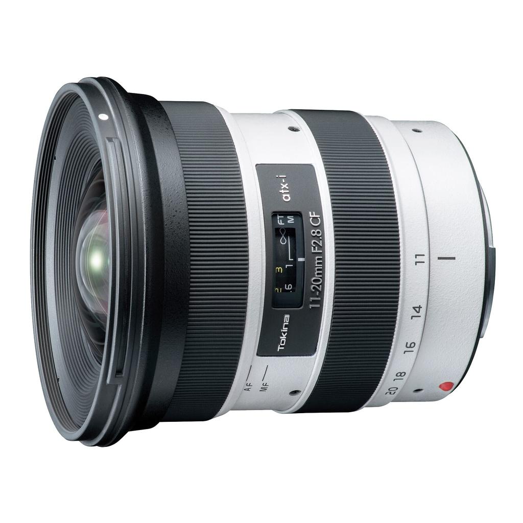 Tokina WE CF CEF PLUS White Edition Zoom Lens for Canon 641316 Atx-i 11-20mm F2.8 Wide-Angle EF, APS-C Format,