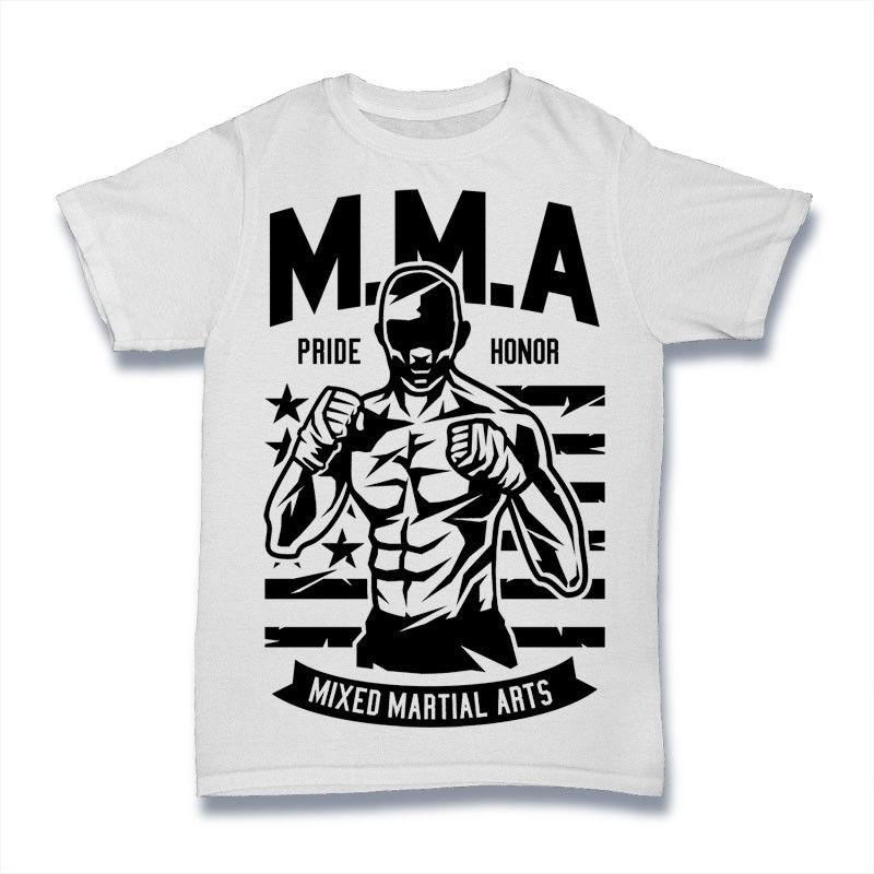 

MMA Fighter T-Shirt. 100% Cotton Premium Tee NEW S