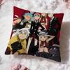 Anime S-SOUL E-EATER Cushion Cover Premium Comfort Reversible Pillow Cove -Two in One Design for Any Room & Car Interior