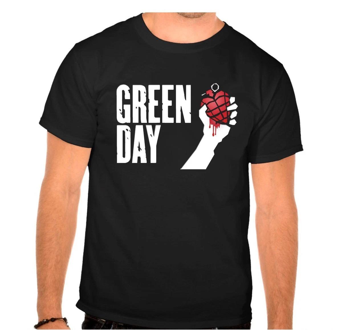 GREEN DAY Rockband Rock Music Schwarz T-Shirt XXXXL