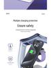 3-in-1 Wireless Charger: Alarm Clock, Magnetic Phone Stand, Fast Charging for Apple Watch & Earphones