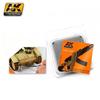 Model Accessory - AK INTERACTIVE - Rusty Tow Chain Small AK229 - for Tank Models - Rusty Effect - Small Size