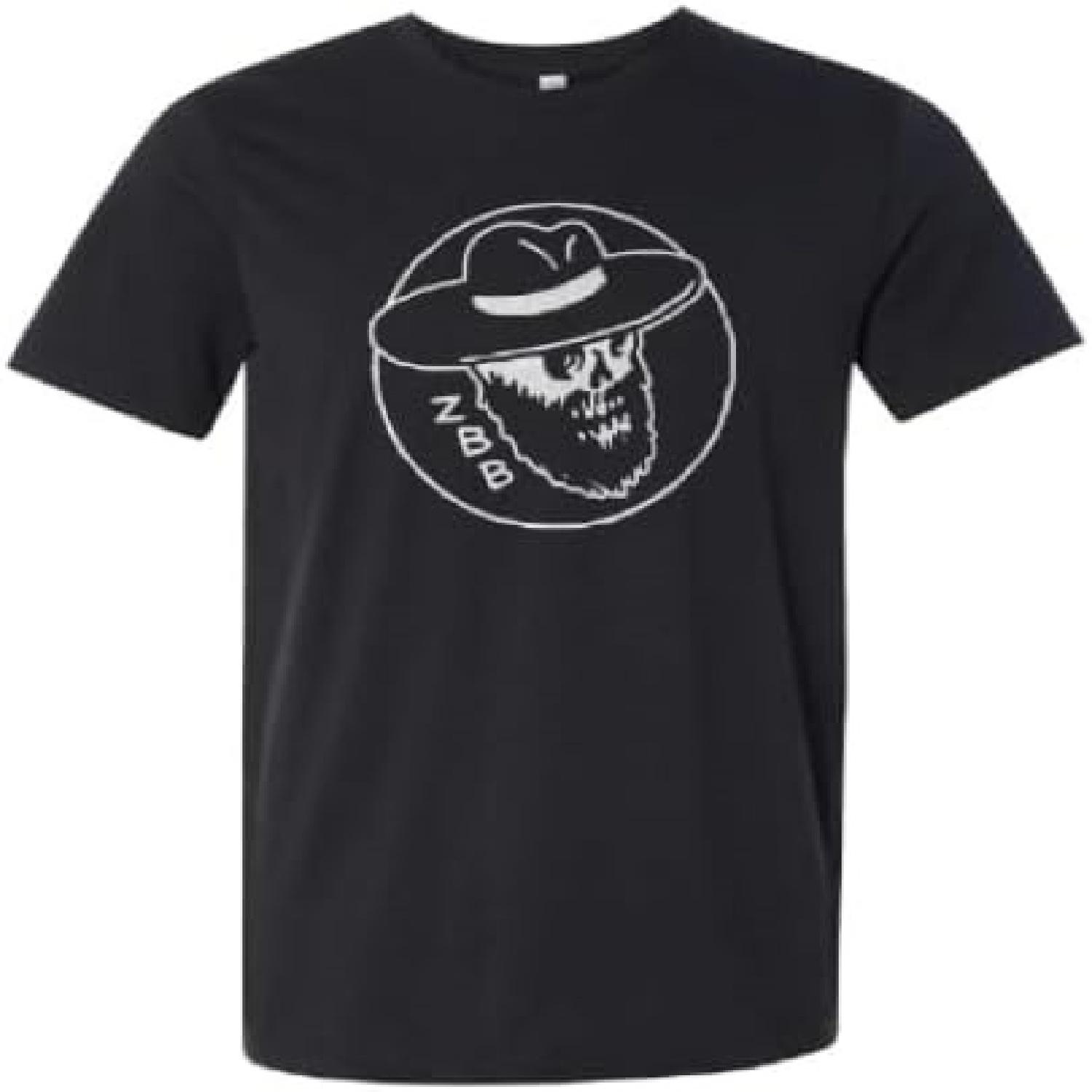 ZAC BROWN BAND Unisex-Adult Official Merch Skeleton Logo Tee S чёрный