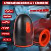 Aircraft Cup Stimulate Glans Massager Penis Delay Trainer Sex Toy for Men Heating Male Masturbator Vibrator