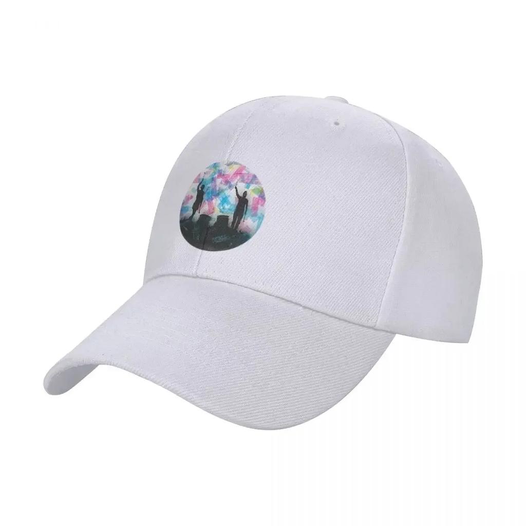 Silhouette Trees Confetti Baseball Cap Thermal Visor Vintage Hats For Men Womens Golf Wear Mens