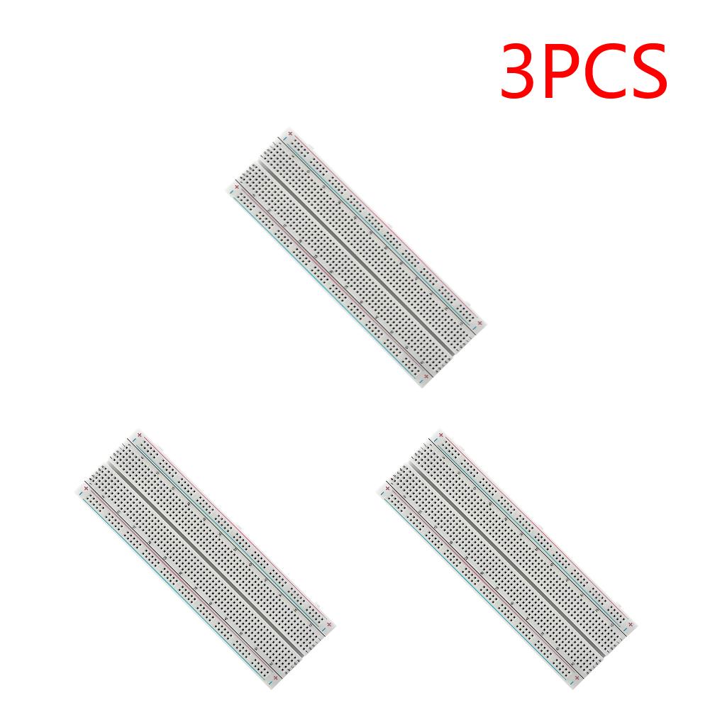 Breadboard 830 Punkte Hohlraumplatinen Lötlose Universelle Experimentierplatinen Verbindbar für Schaltungsaufbau und Inbetriebnahme