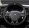 Κάλυμμα Τιμονιού από Σουέτ Δέρμα για Mitsubishi: Outlander, ASX, Eclipse, Pajero Sport, Lancer