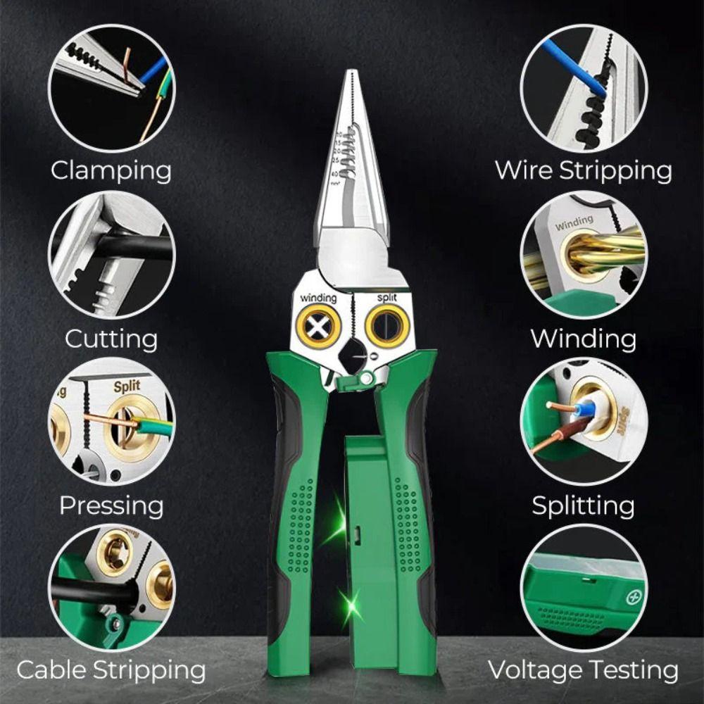 Wire Stripping Insulation Wire Stripping Pliers Multifunction Electrician Tools