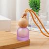 NEW 1Pcs Colorful Frosted Glass Bottle Container 11ml Empty Car Perfume Bottle Aromatherapy Bottle Car Pendant Decoration