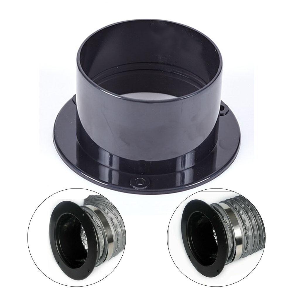Round Shape Straight Pipe Wall-mounted 1PC 75mm ABS