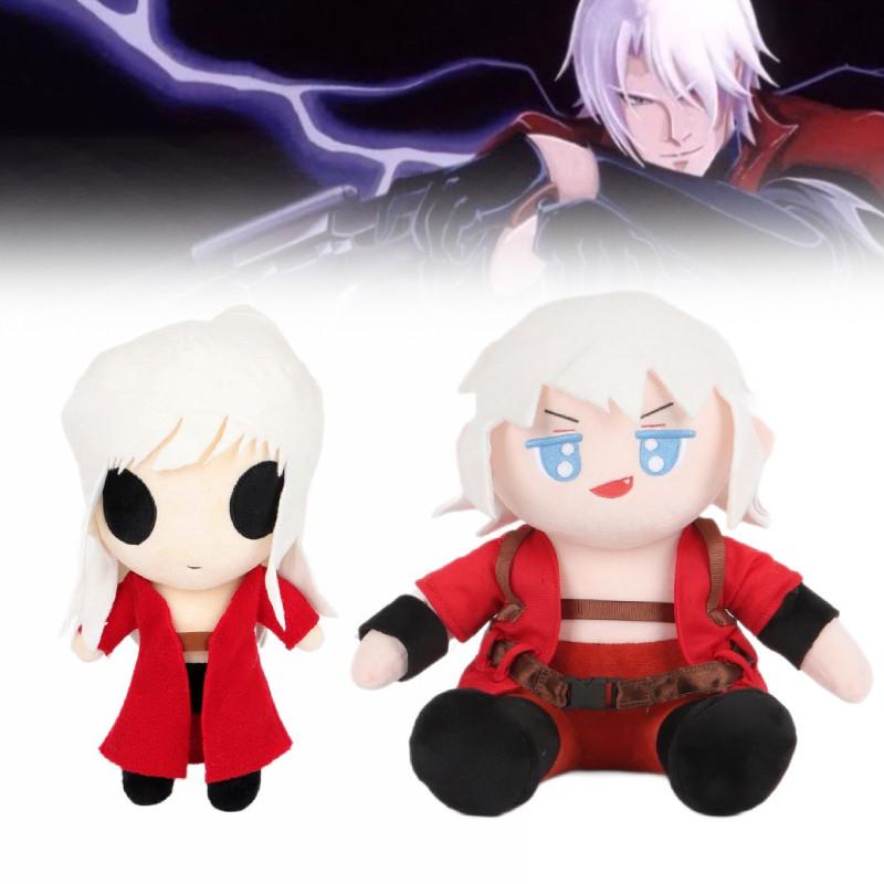 May Cry Devil Dante Plush Toy Stuffed Doll Anime Game Peripheral Decor Cartoon