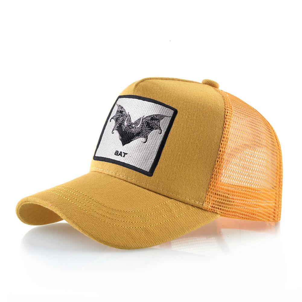 Four Seasons Trucker Cap Men Women Snapback Hip Hop Baseball Cap With Embroidery Scorpion Patch Adjustable Visor Hat