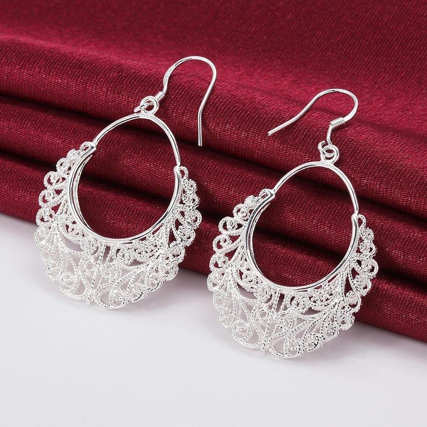 Boucles d'oreilles Vintage en argent Sterling 925 pour femmes, bijoux de luxe de styliste, cadeau d'anniversaire de mariage, cadeaux de noël