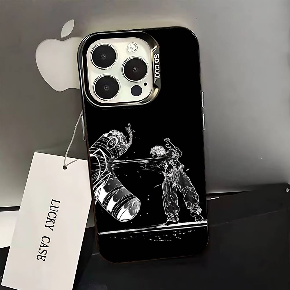 

Phone Case For iPhone 16,15,14,13,12,11,Pro,XS,Max,Plus,Mini,SE Boxing Gloves Sport Black Candy Matte Shockproof Cover iPhone16plus