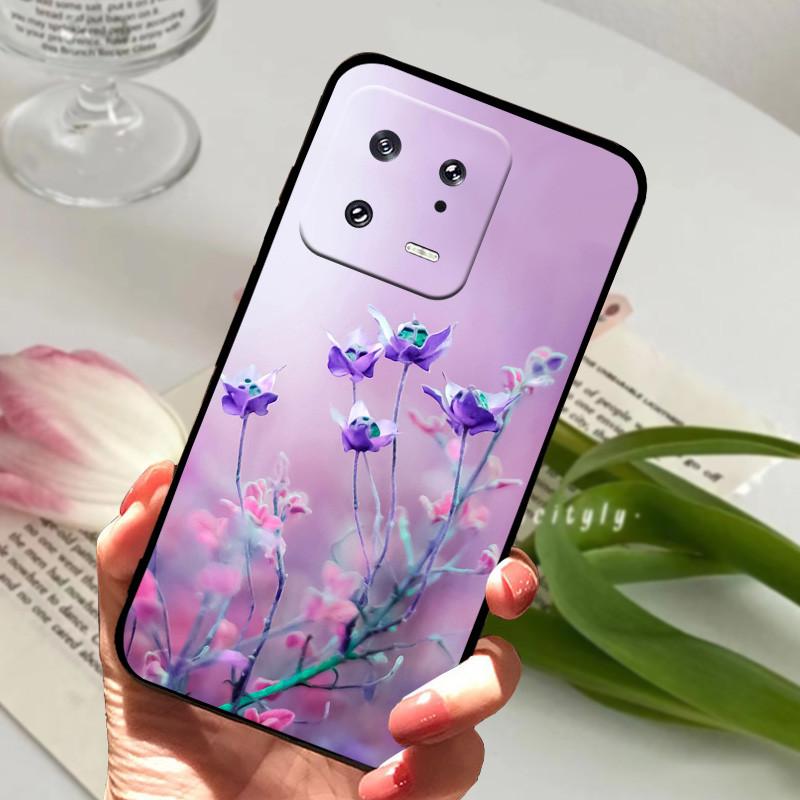 

For Xiaomi 13 Case Mi 13 Pro Soft TPU Phone Cover For Xiaomi Mi 13 14 Ultra 5G Silicone Fashion Shockproof Bumper Funda Capa For Xiaomi 14 Ultra