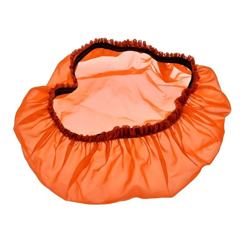 Motorcycle Air Filter Dust Cover with Elastic Opening, Mesh Outer Filter Guard for Round Filters in Dusty Daily Use