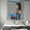 Sally face Wandteppich Ästhetischer Wandbehang Bedruckter Stoffdecke Dekorative Wandteppiche für Schlafzimmer Wohnzimmer Heimdekoration