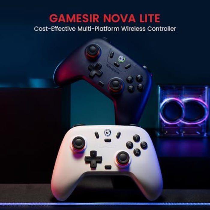 Game Controller - GAMESIR - T4 Nova Lite - Tri-mode Connectivity - 10h Battery Life - Precise Joysticks