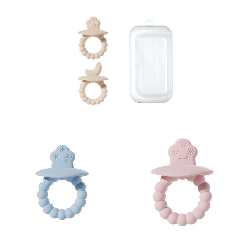 Baby Silicone Teething Toy With Foodgrade Material For Newborns And Infants