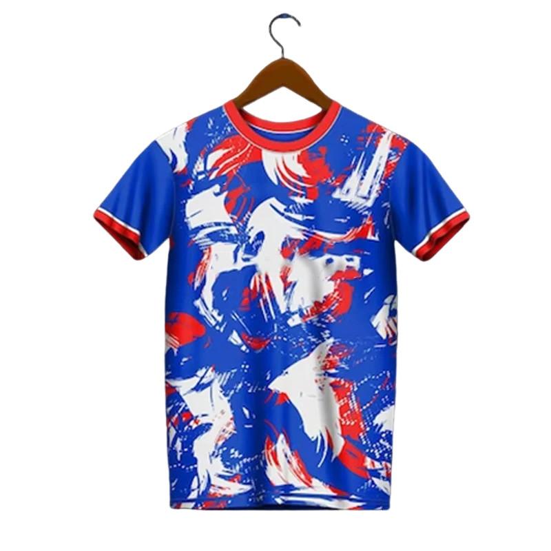 2024 Kids Clothes Summer Sports T-Shirt Breathable Sportswear Running Fitness Children Girls Clothes Print Short Sleeve Tops
