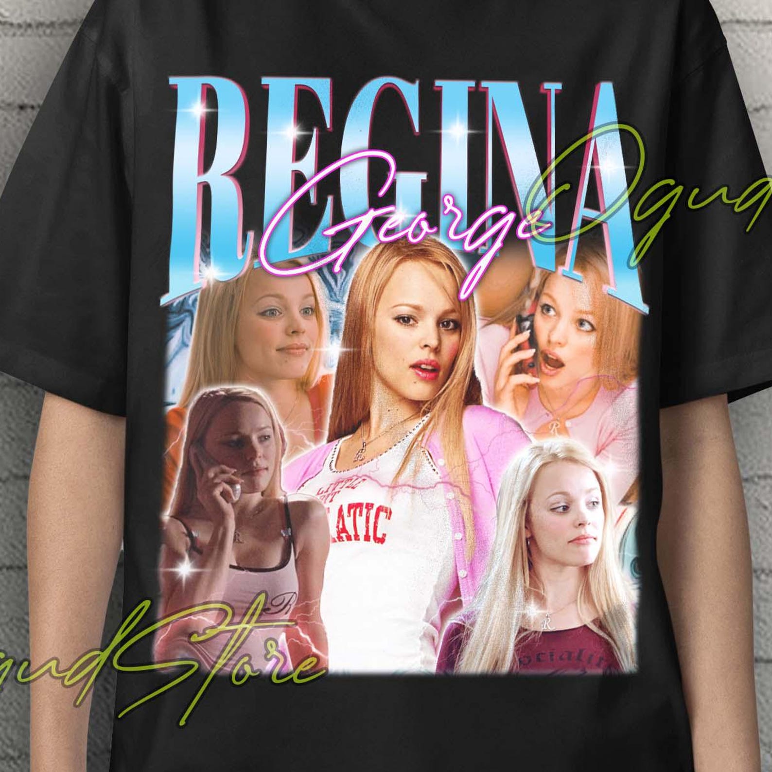 Regina George Shirt, Regina George Vintage Tshirt, Regina George Retro Tees, Regina George Rachel McAdams Gift Clothing, Rachel McAdams Tees 3XL