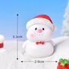Cartone Animato di Natale Animale Maiale Pupazzo di Neve Albero di Natale Albero di Natale Decorazione Scena di Neve Accessori Palla di Cristallo