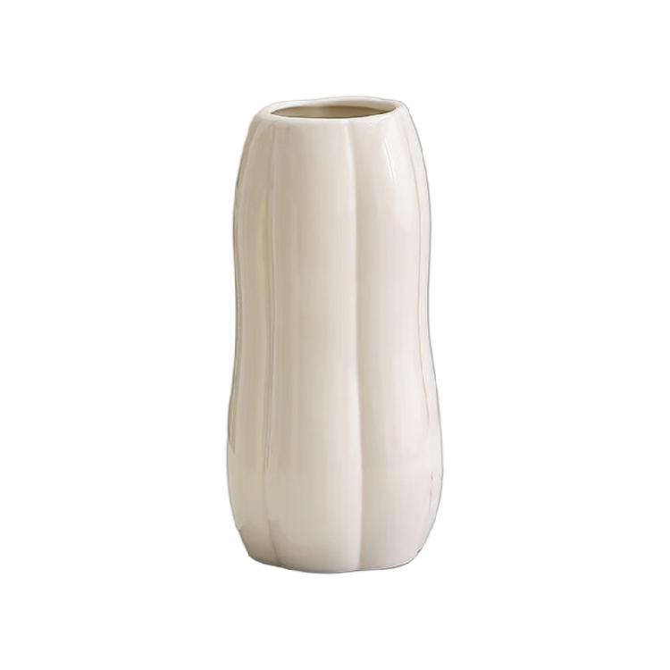 Rustics Farmhouse Vases Ceramic Flower Vases Decorative Vases for Shelf Coffee Dining Table Centerpieces Home Decors