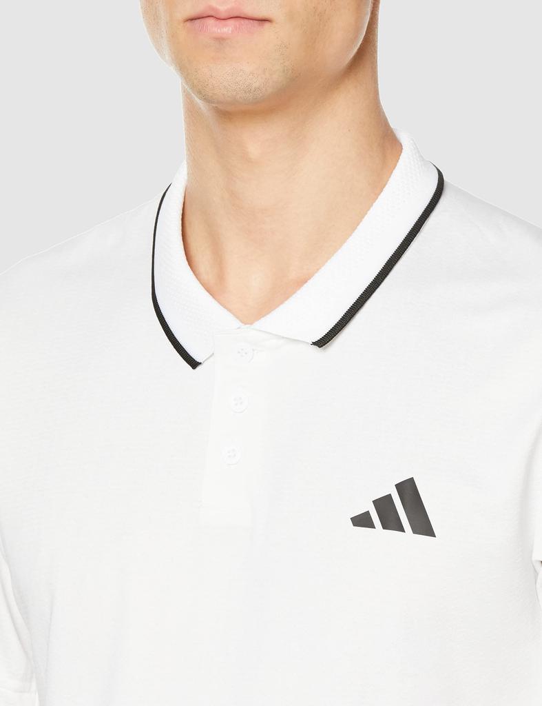 Adidas Freelift MMC24 Tennis Polo White Size L Men's Shirt, (HS3317),