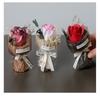 Rose Soap Bouquet Charming Mini Rose Soap Flower Artificial Flower Bouquet Romantic Soap Flower Decoration For Birthday Gift
