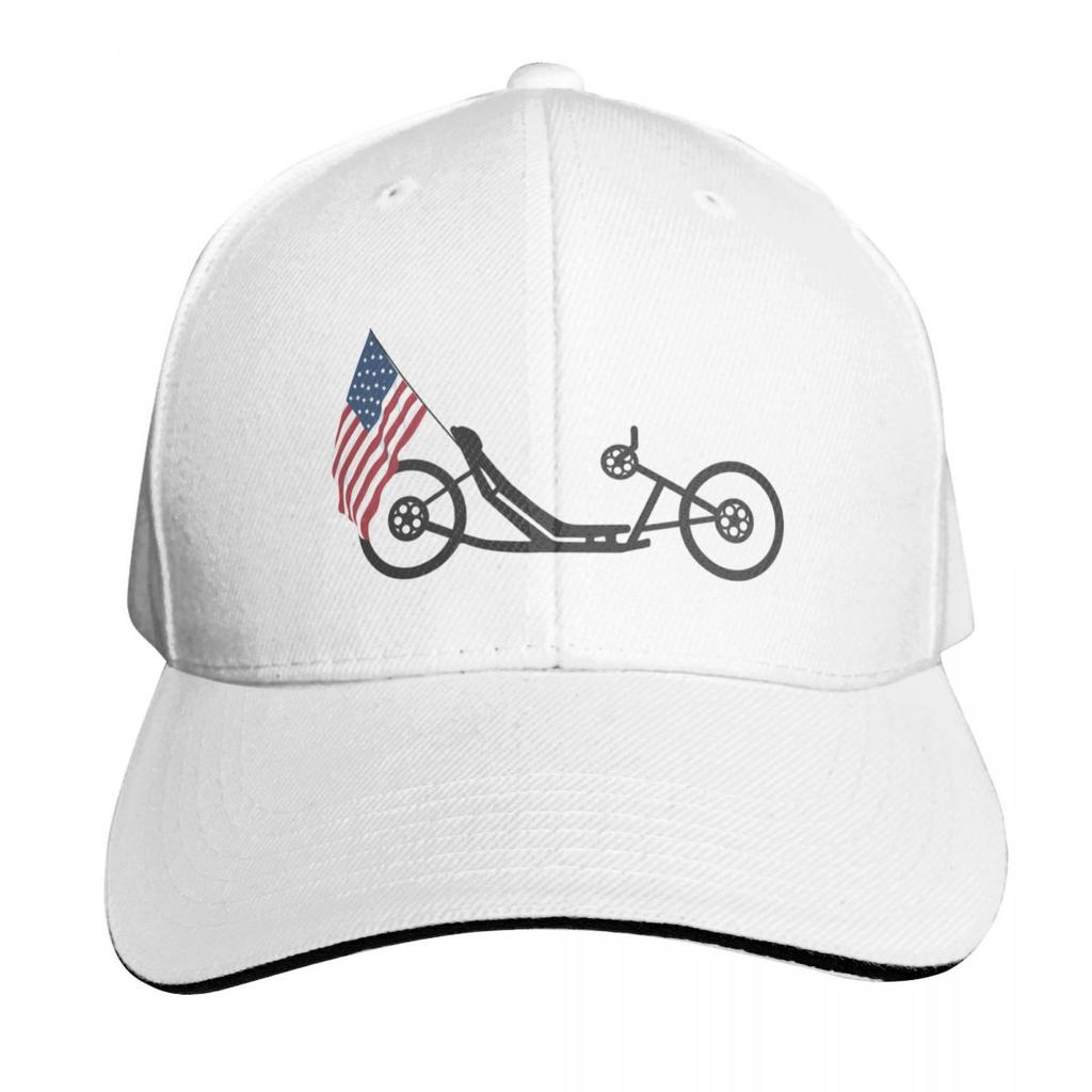 Recumbent Life Design  Hand Cycle Flag Baseball Cap Outdoor Golf Running Hiking Summer Beach Travel Streetwear Hip Hop Trendy