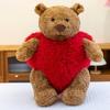 Teddy Heart Loving Bear Plush Toy Animal Stuffed Doll Kids Gift Decorations