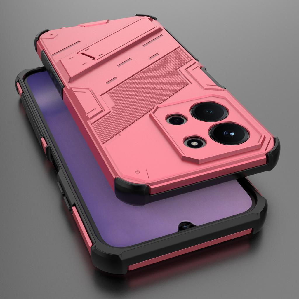 For Xiaomi Redmi 15C 4G Case For Case for Redmi 15C 5G Punk Stlye Phone Holder Protective Armor Bumper Cover Xiaomi Redmi 15C 5G