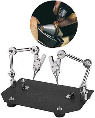 מהדק עבודת ריתוך, קליפ עבודה ריתוך עזר תכשיטי מתקן ריתוך מהדק קליפ לשולחן לתיקון הלחמה