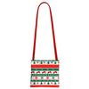 Kids Girls Cartoon Santa Claus Christmas Tree Elk Snowflake Print Bow Sleeveless Casual Dress