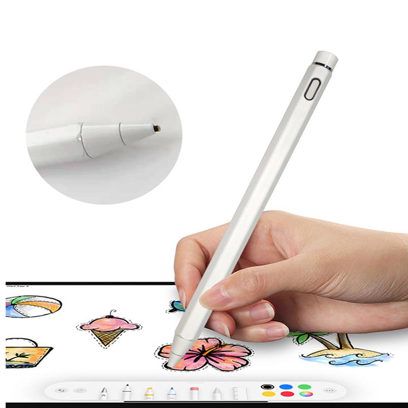 Multifunction Active Touch Stylus Pen With Mini Thin Pointed Tip for Mobile Phone Generic Capacitive Stylus