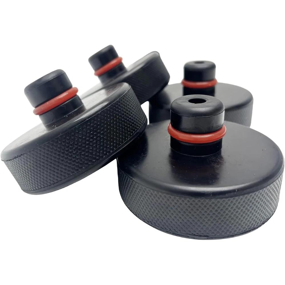 4 stücke Hebe Jack Pads für Tesla Modell 3 YSX Highland 2025 2025 2025 Zubehör Gummi Pucks Chassis Lift Steht Adapter fall