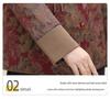 Stylish Floral Slimming Jacket for Middle-Aged Women - Spring & Autumn