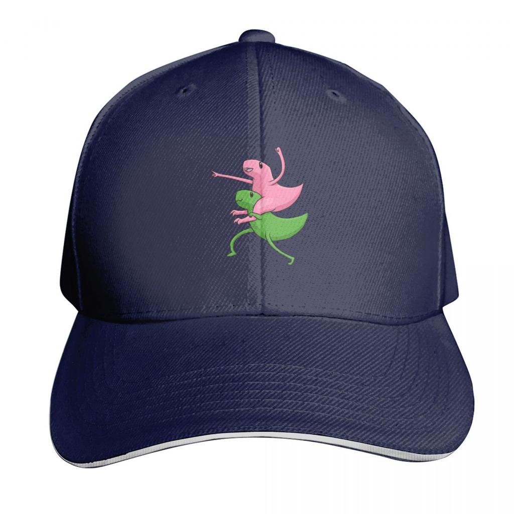 dino team up Baseball Cap black Hood Vintage party Hat Women Unisexs