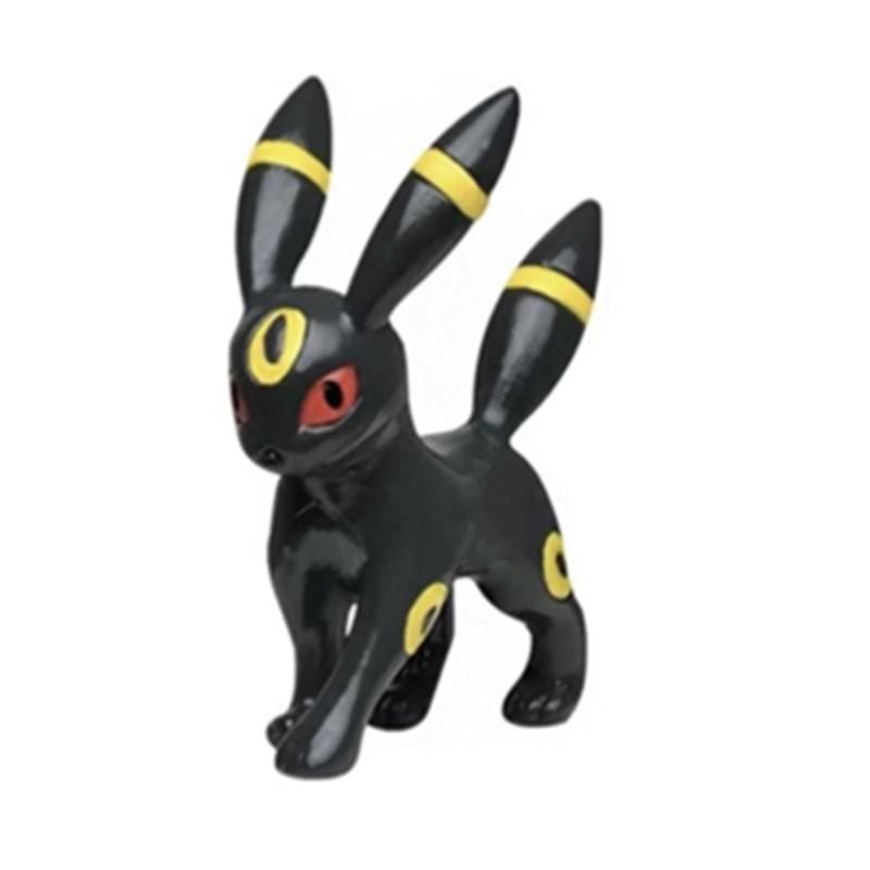 Anime Figures Eeveelutions Sylveon Umbreon Espeon Leafeon Vaporeon Flareon Glaceon 5cm Cartoons Figure Model Action Toy