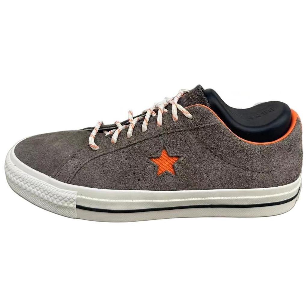 Converse One Star Comfortable and Versatile Non-slip Durable Low-top Skate Shoes Unisex Brown
