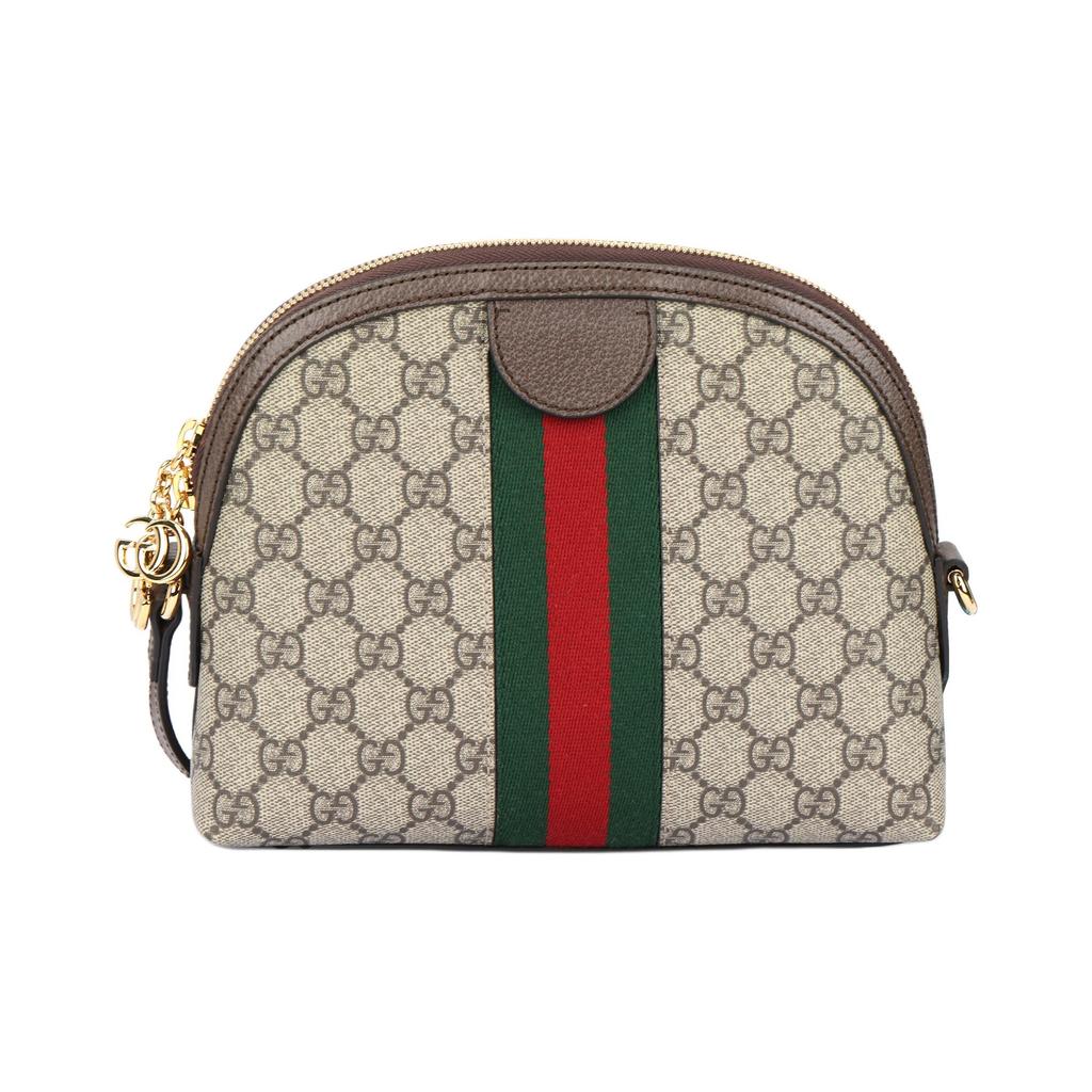 Gucci Ophidia Small Shoulder Bag GG Supreme Women Shoulder_bags Tan 499621-K05NG-8745