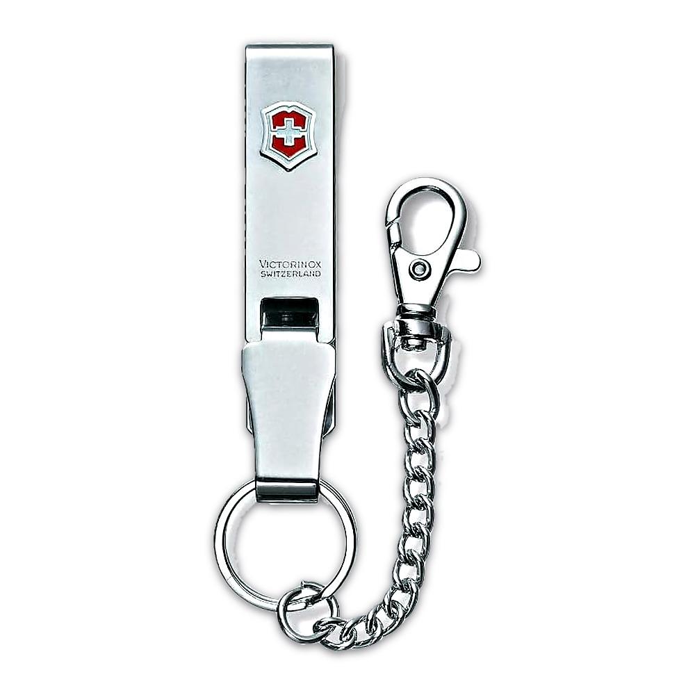 Victorinox Belt Hanger Key Ring Holder Quick Release Chain Coupling Multi Clip 4.1858-X2