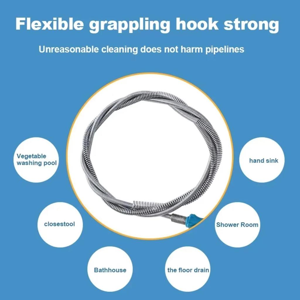 Multifunctional Sewer Unclogger Pipe  Dredgers  Sewer Toilets Kitchens  Sinks  Bathrooms  Dredging Pipes and Removing Blockages